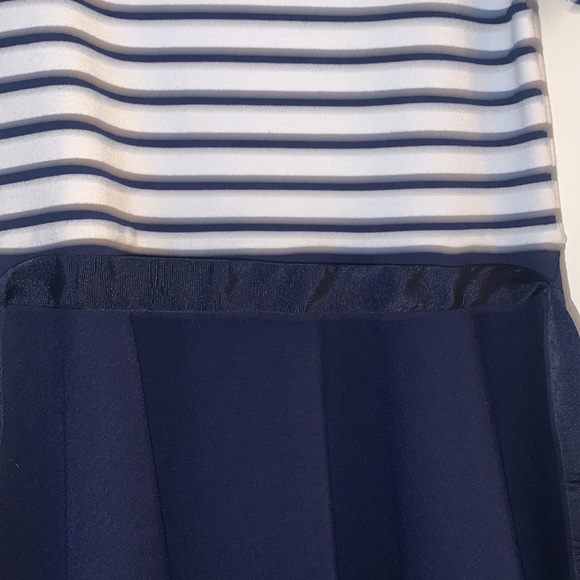 POLO Ralph Lauren Navy and White Striped Dress 12-14 EUC - Picture 8 of 13